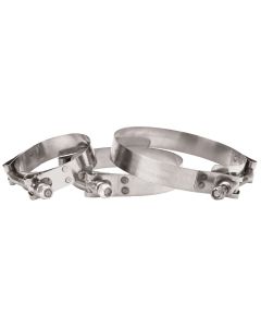 T-Bolt Exhaust Hose Clamps (1-1/2” ID)