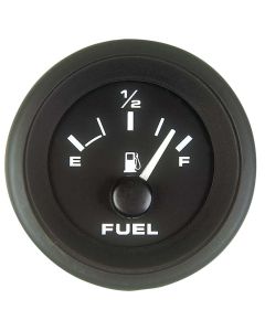 Premier Pro Black Gauges - Fuel Gauge