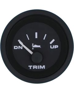 Premier Pro Black Gauges - Trim Gauge (Yamaha Outboards, Pre-2001)