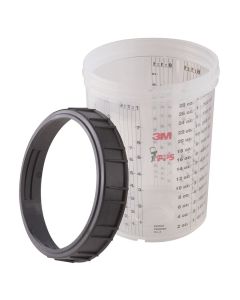 Marine PPS™ Mixing Cup and Collar - Large (28 oz.)