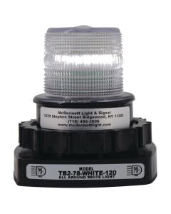 L.E.D. Certified All Around Light (360° White Lens)