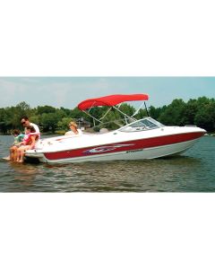 3 Bow Aluminum Bimini Top Frame 73”-78” (with Nylon Fittings)