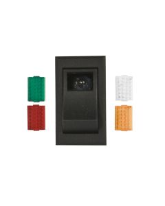 Weather Resistant Illuminated Rocker Switch (On-Off, SPST)