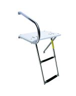 Transom Platform with Telescoping Ladder (2 Steps)