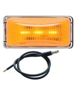 Mini Thinline L.E.D. Sealed Marker/Clearance Light (Amber)