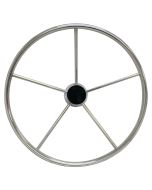 Stainless Steel 5 Spoke Destroyer Type Steering Wheel (18”)