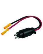 24 Volt, 3 Wire Trolling Motor Male Plug - Motor Side Connector