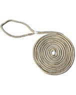 Double Braided Nylon Dock Line (5/8” X 25’, Gold)